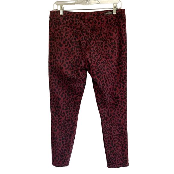 Sanctuary -The Social Standard - Skinny Ankle Jean Red Cat 6 X 26 - Picture 4 of 13